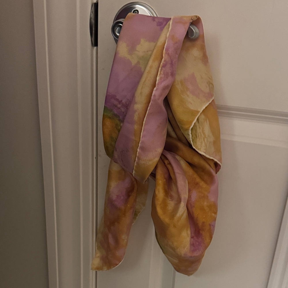 Silk Jean Patou (Paris) scarf